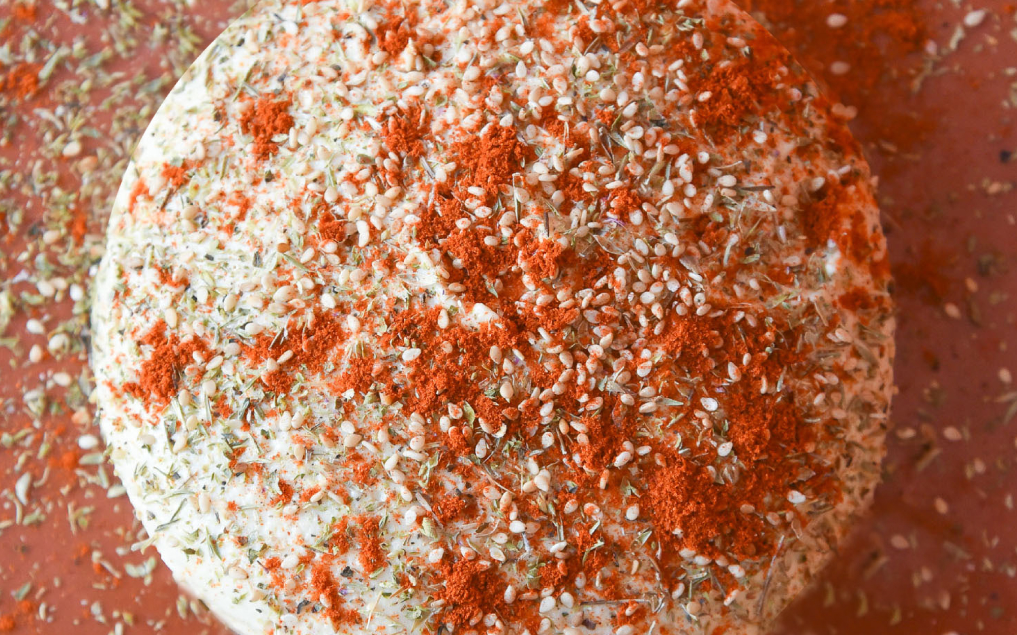 Wild Cashew Cheese with Spring Herbs