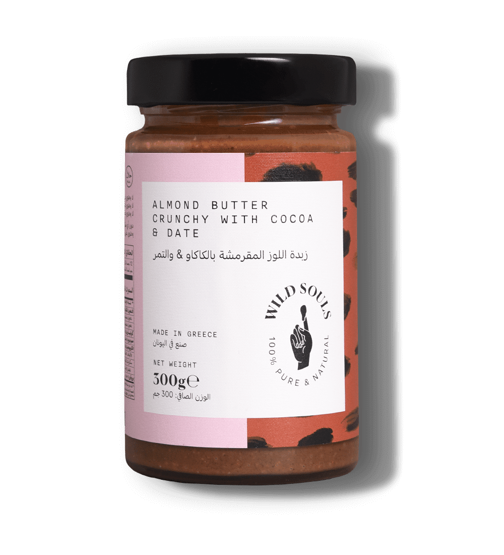 Almond Butter Crunchy with Cocoa & Date