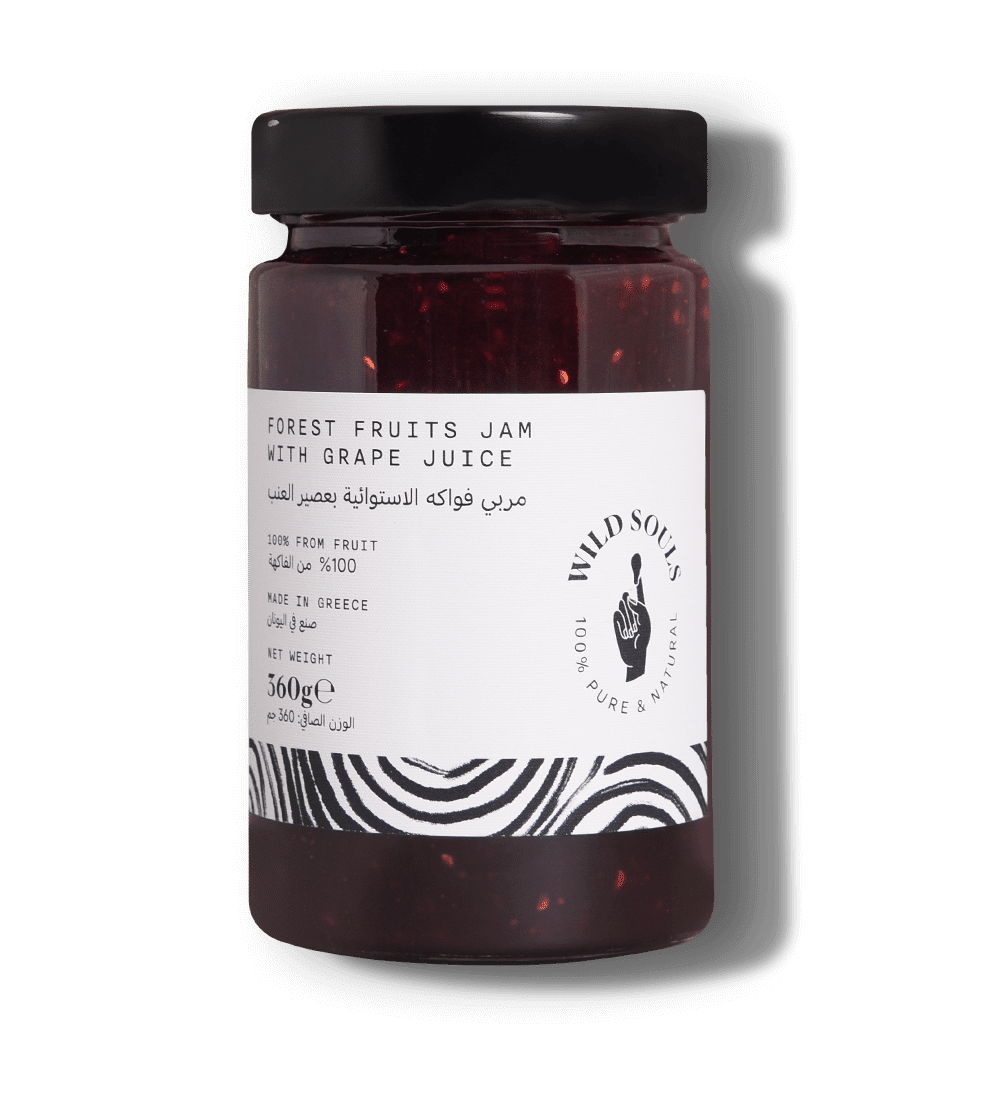 Forest Fruits Jam with Grape Juice