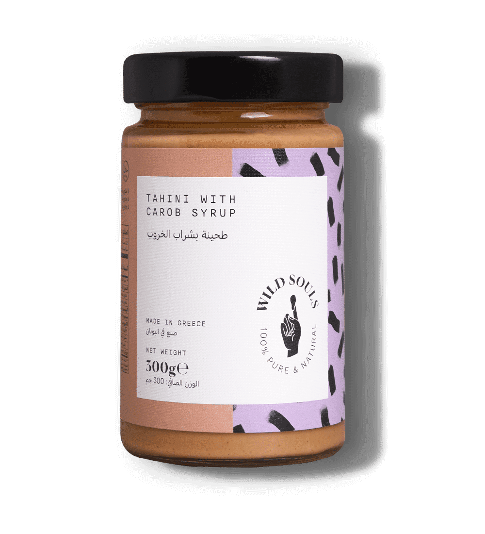 Tahini with Carob Syrup