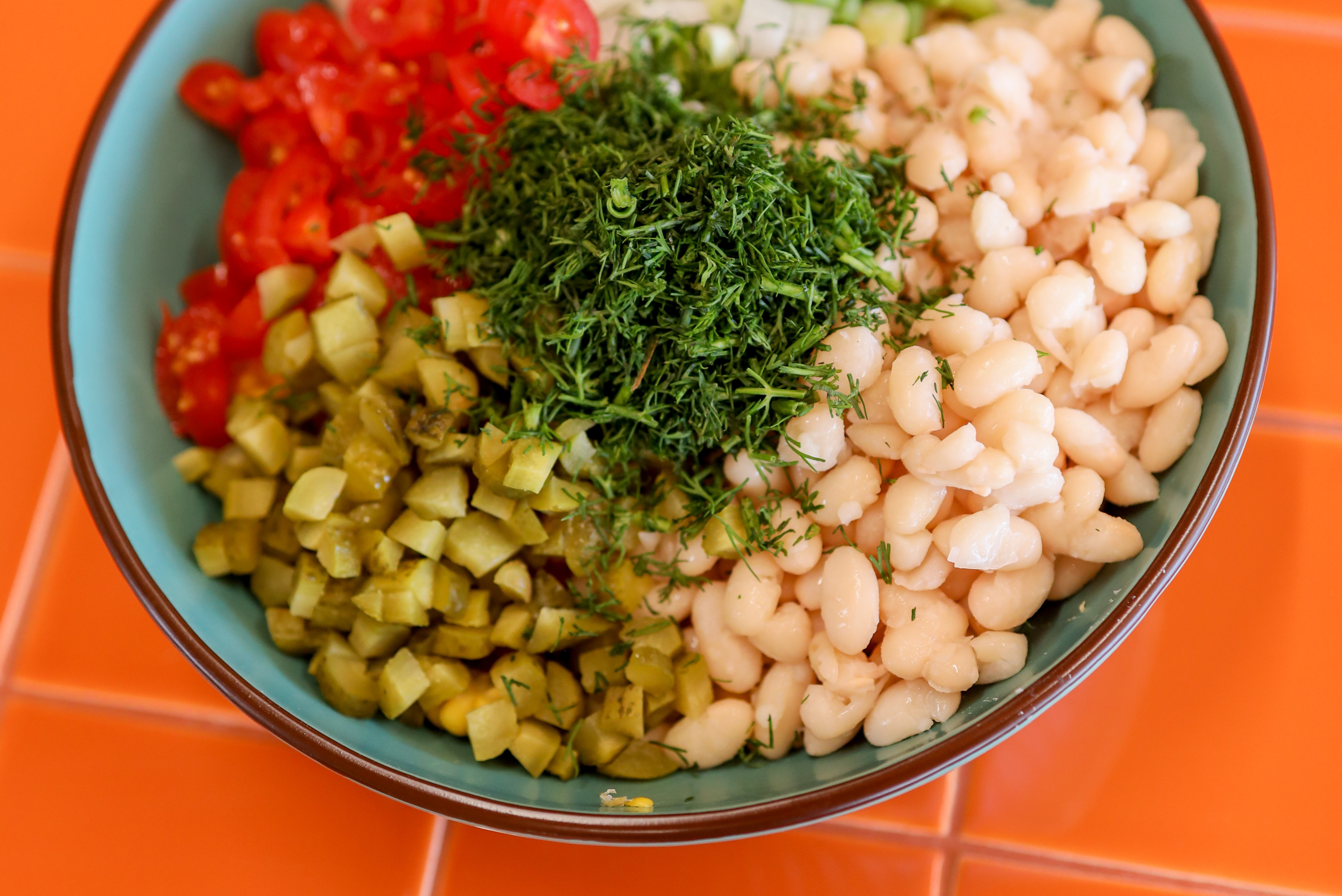 Corn Salad with Cashew Butter Mayo